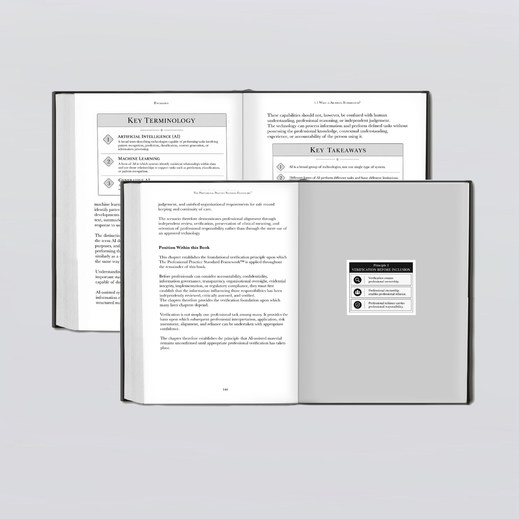 Ai in Professional Practice HARDBACK